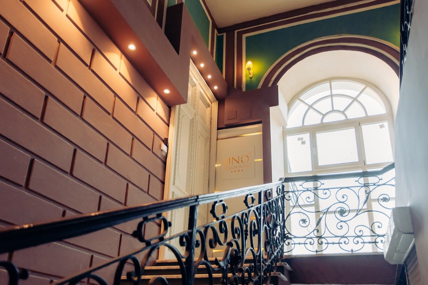 Uno Design Hotel Odessa Interior foto
